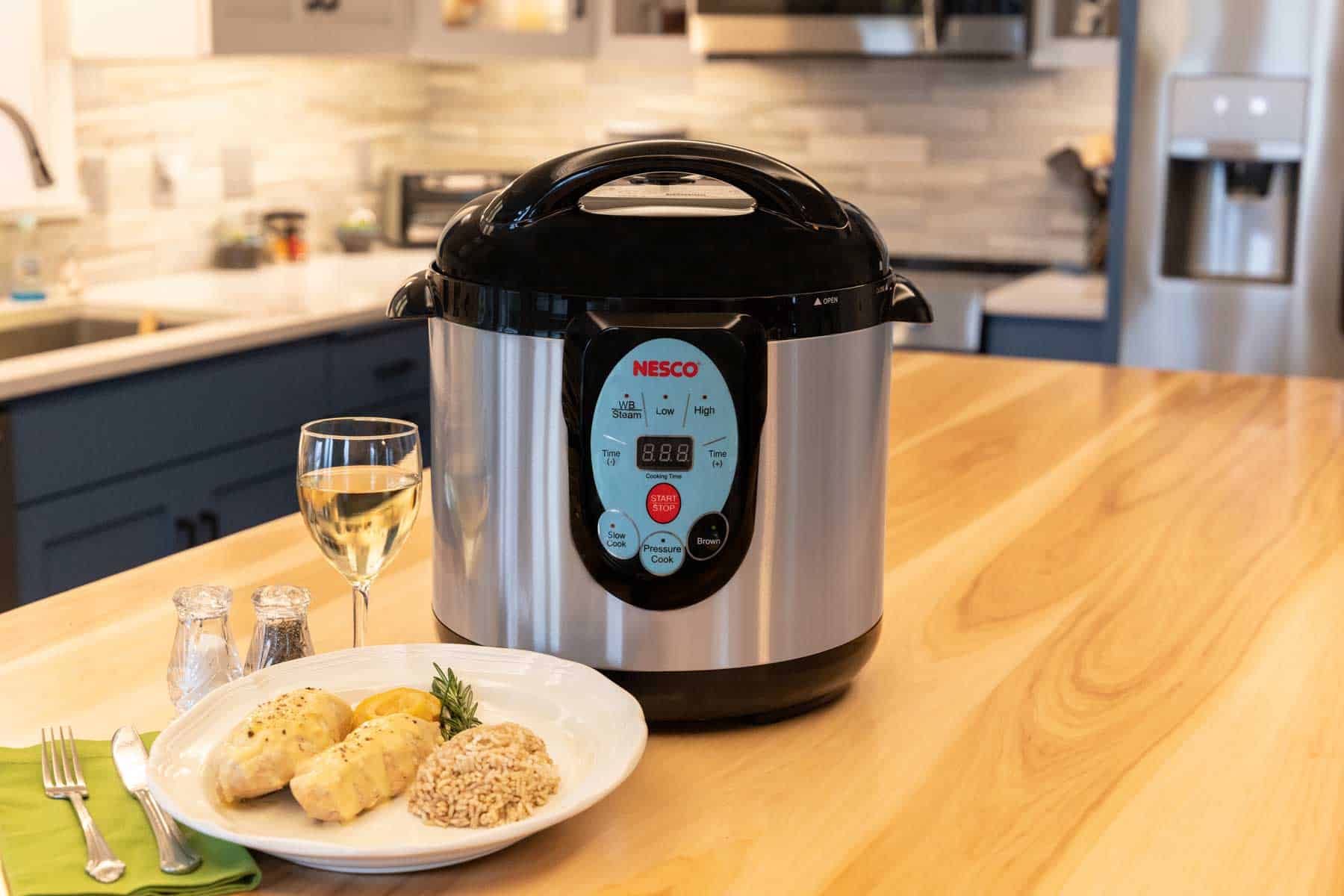 What A View!!! : Using my New Nesco Electric Pressure Cooker