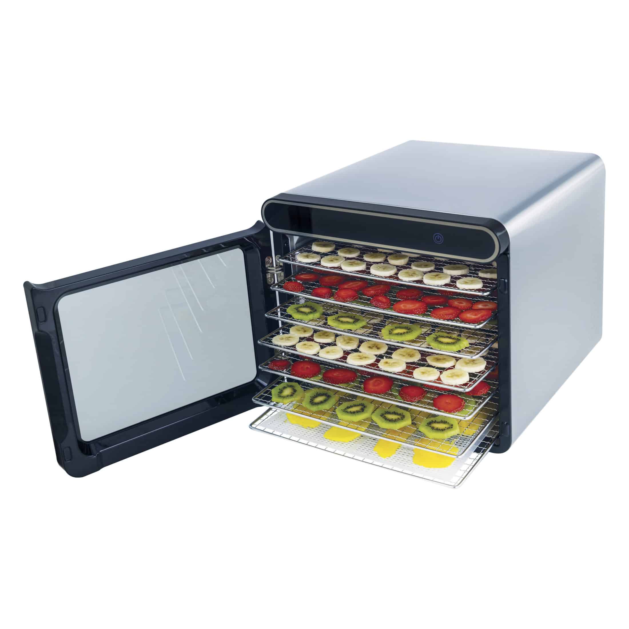 small 6 trays plastic digital fruit