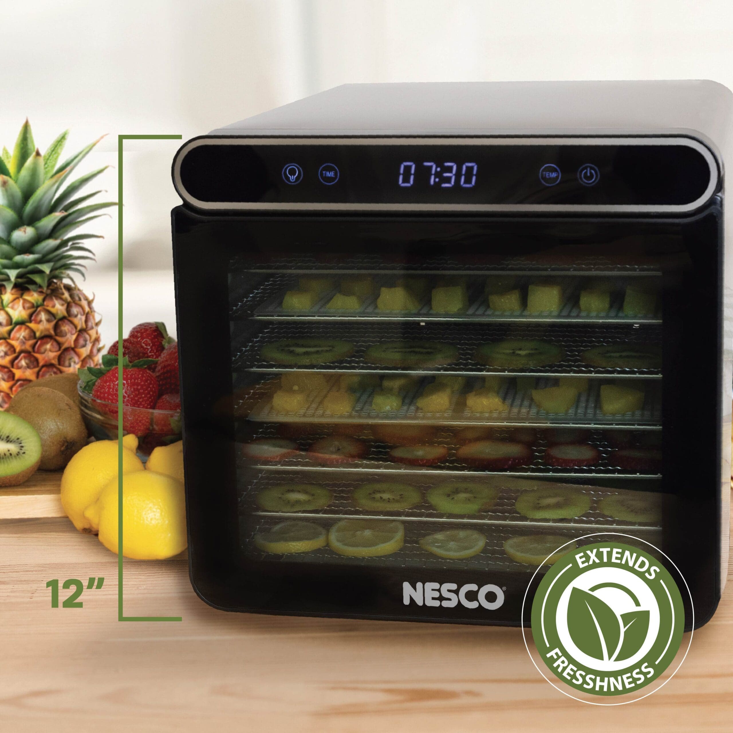 7-Tray Stainless Steel Digital Dehydrator FD-7SSD - Image 11