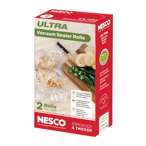 2 ULTRA Vacuum Sealer Rolls (11″ x 20′) VS-04R-ULT