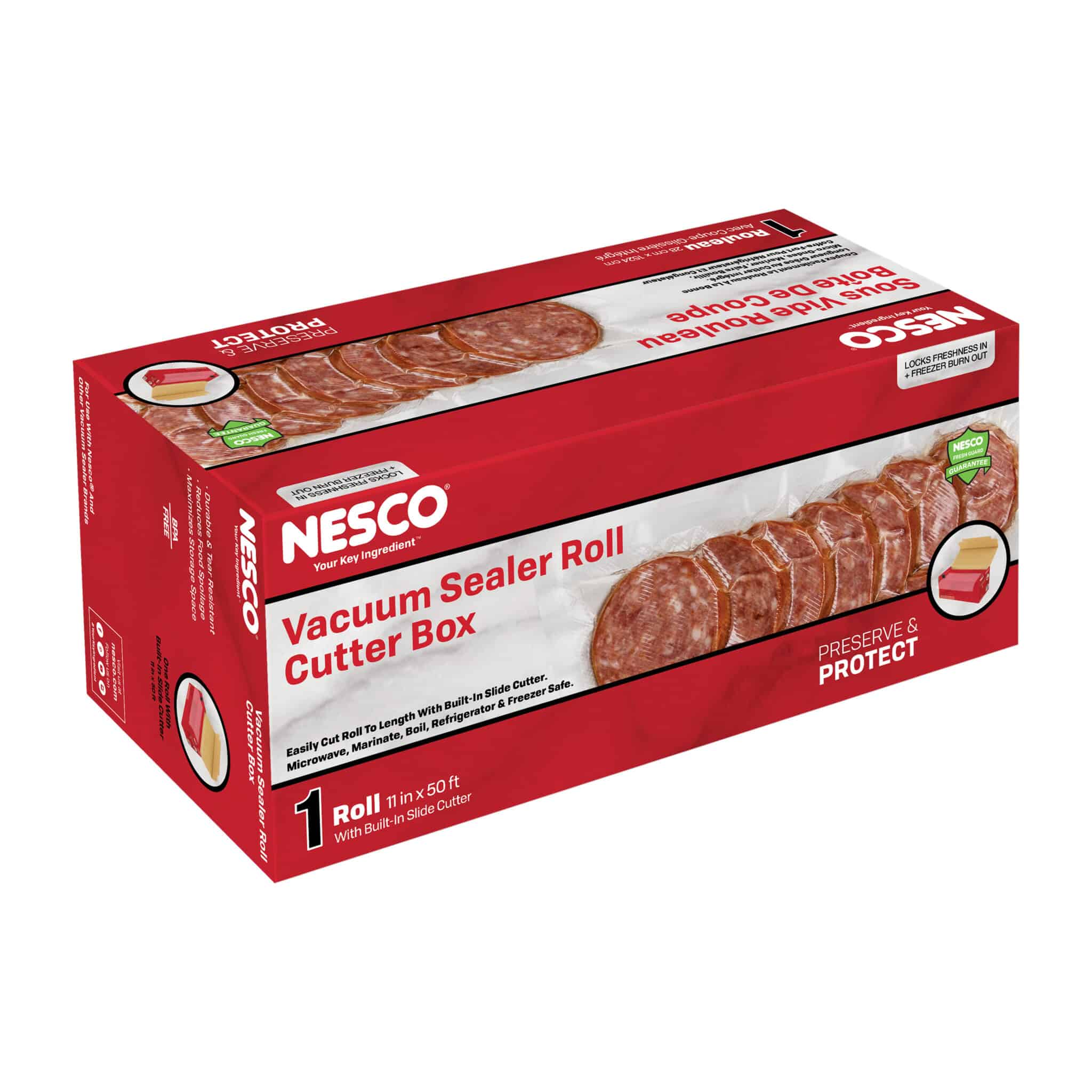 Vacuum Sealer Roll Cutter Box 11 X 50 NESCO vacuum-sealer-roll-cutter-box-11-x-50-nesco