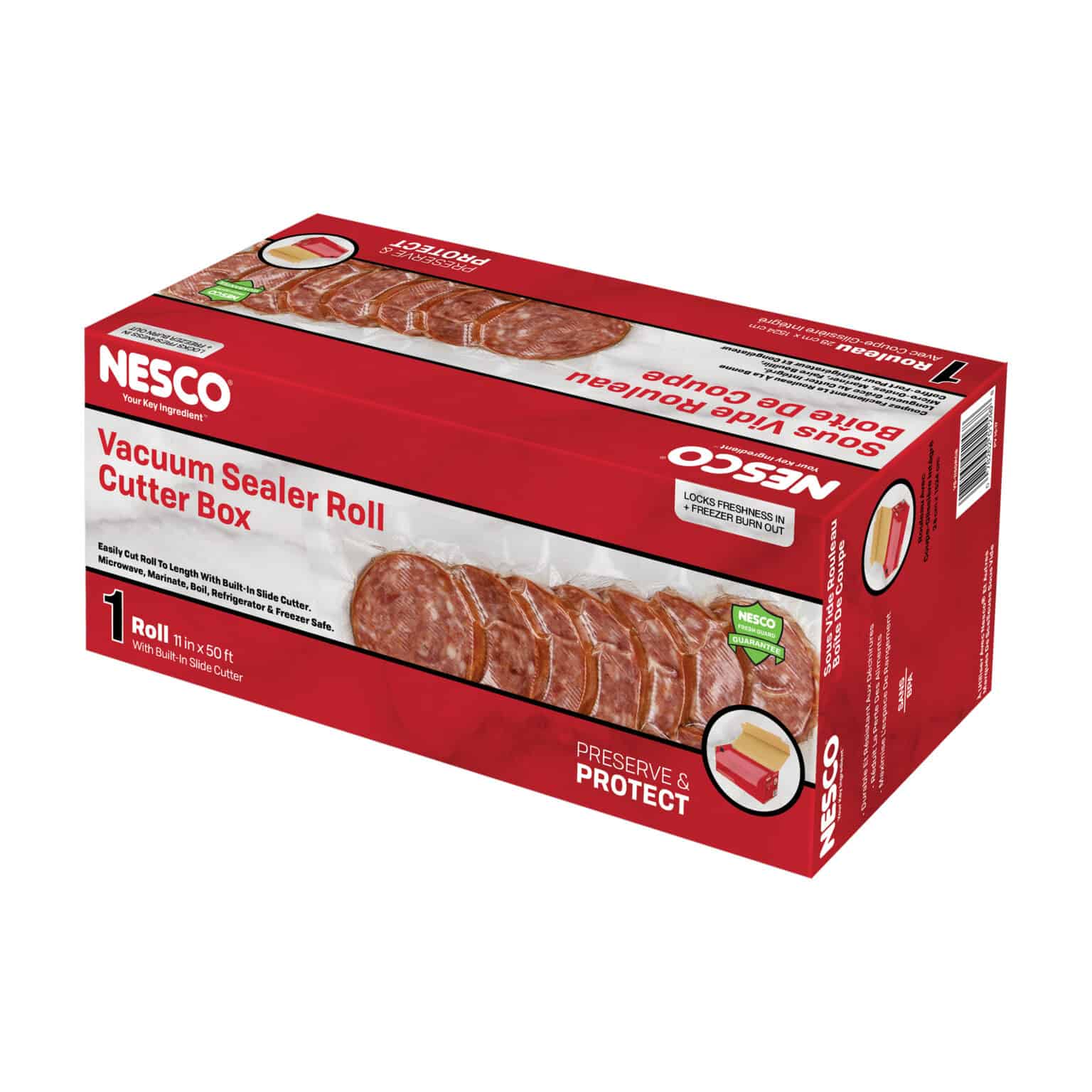 Vacuum Sealer Roll Cutter Box (11'' x 50') NESCO