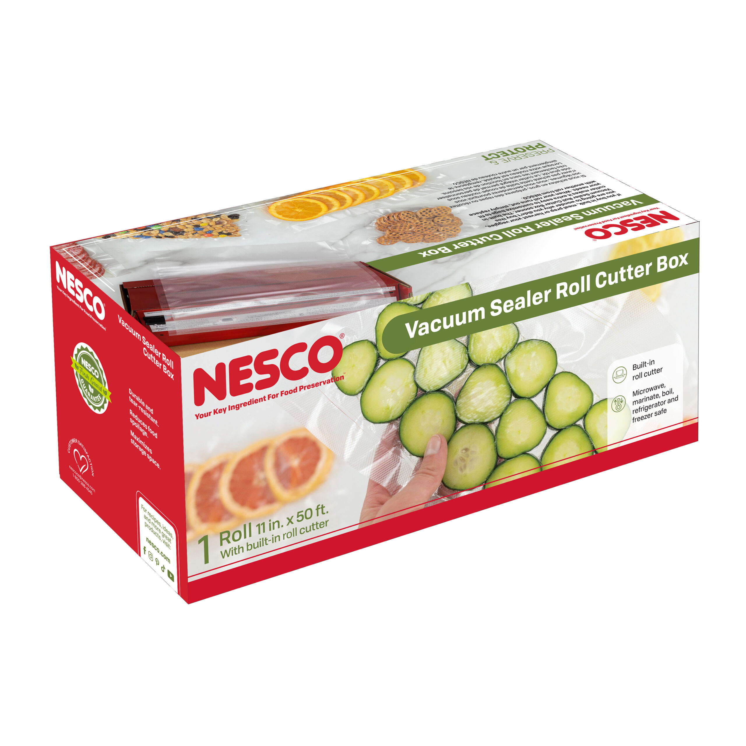 Vacuum Sealer Roll Cutter Box (11'' x 50') VS-1150RCB - Image 4