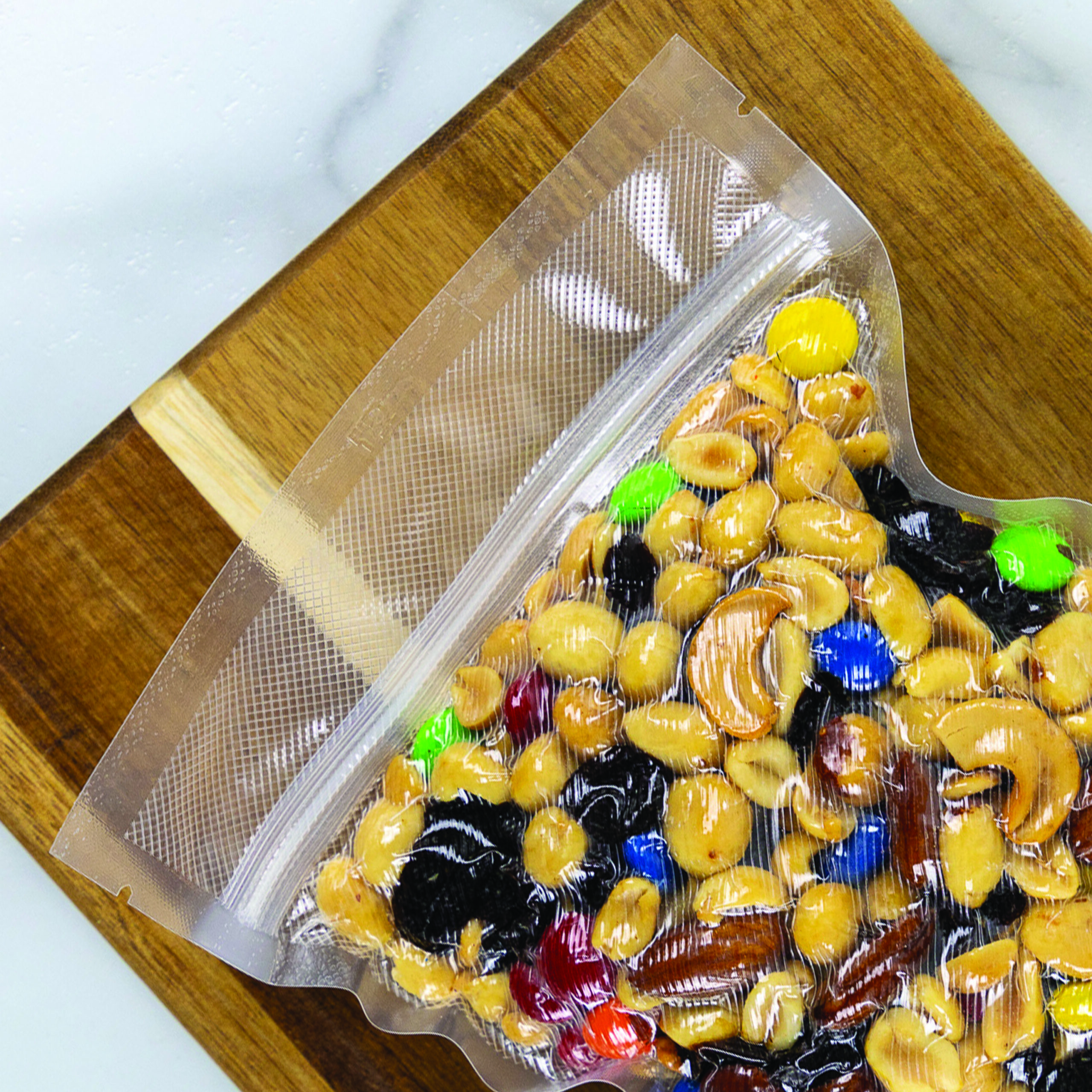 50 Vacuum Sealer Zipper Pint Sized Bags (6" x 10') VSBP-Z50 - Image 5