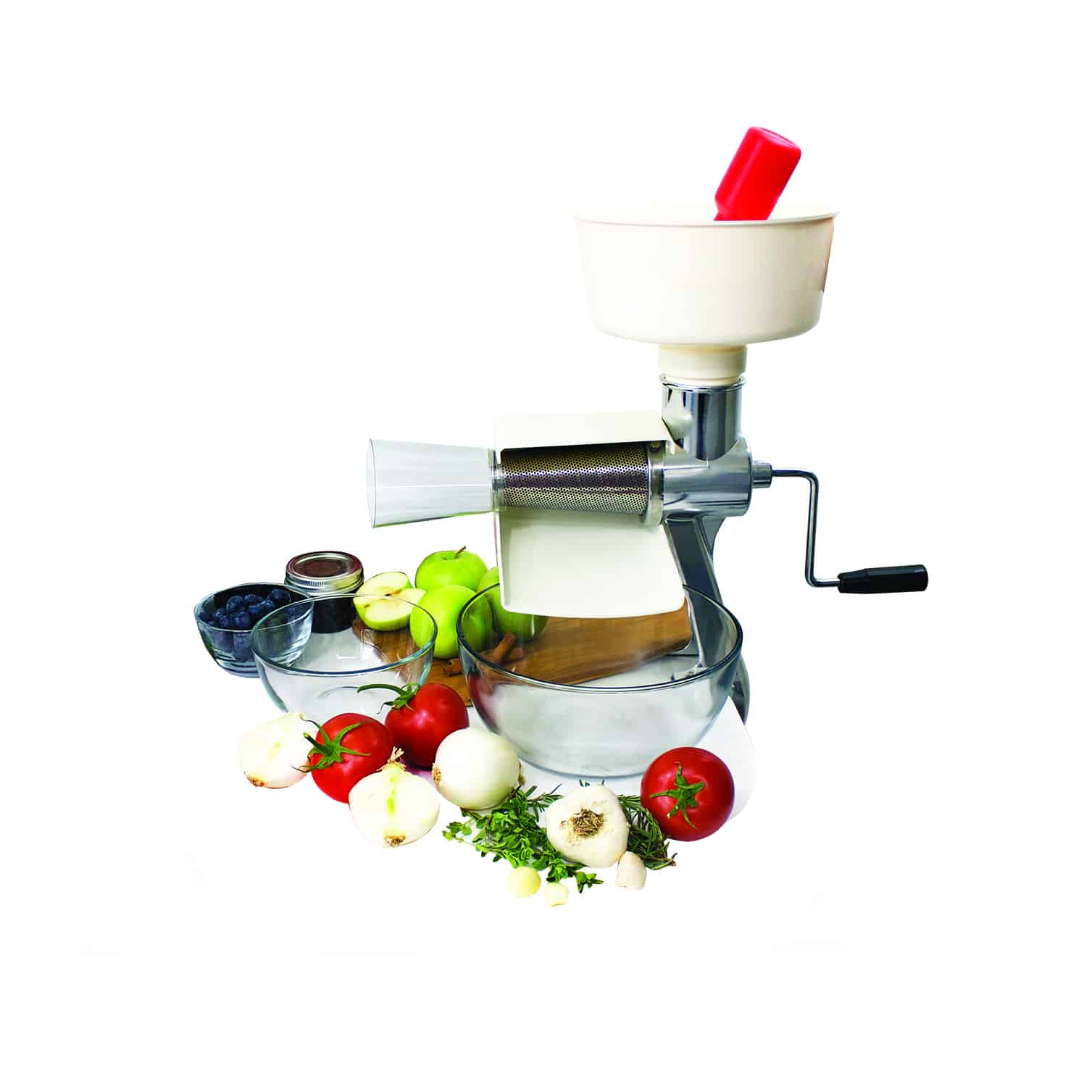 Home Canning, Hand Crank Food-Tomato Strainer, Juicer