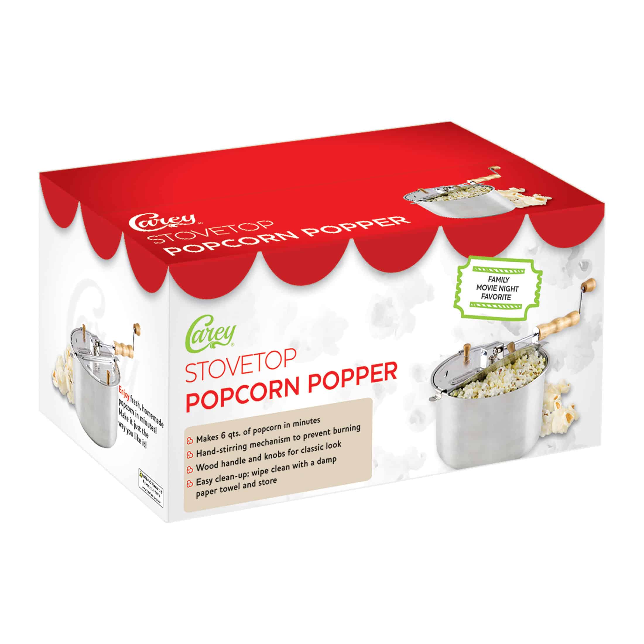 Carey Stovetop Popcorn Popper | NESCO