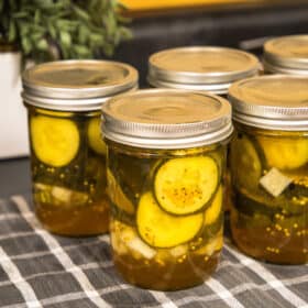 canned pickles