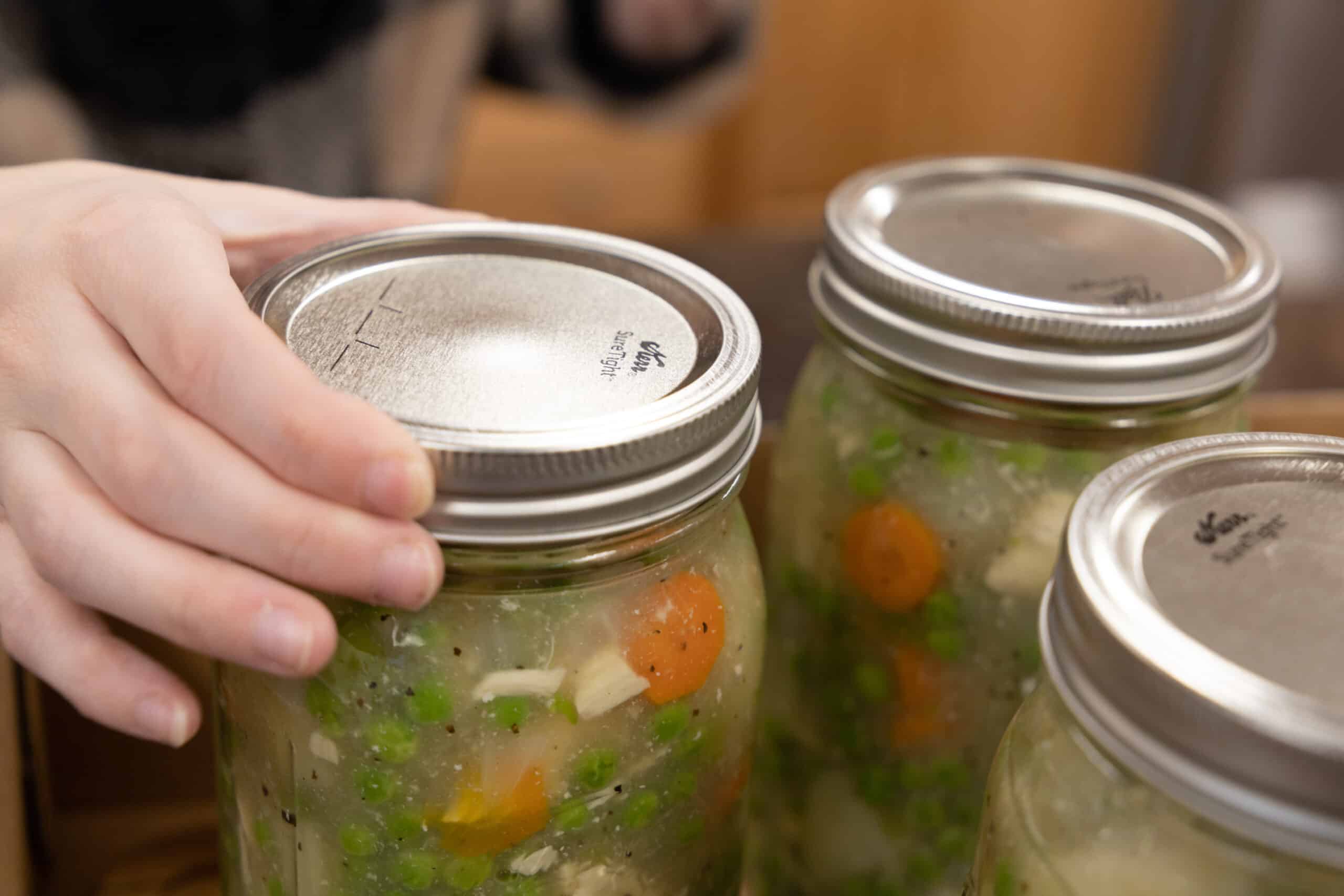 Canning Beef Stew in the electric Carey/Nesco Canner -  in