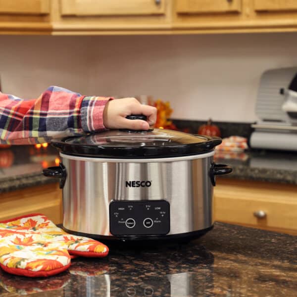 4 Qt. Digital Stainless Steel Slow Cooker NESCO®