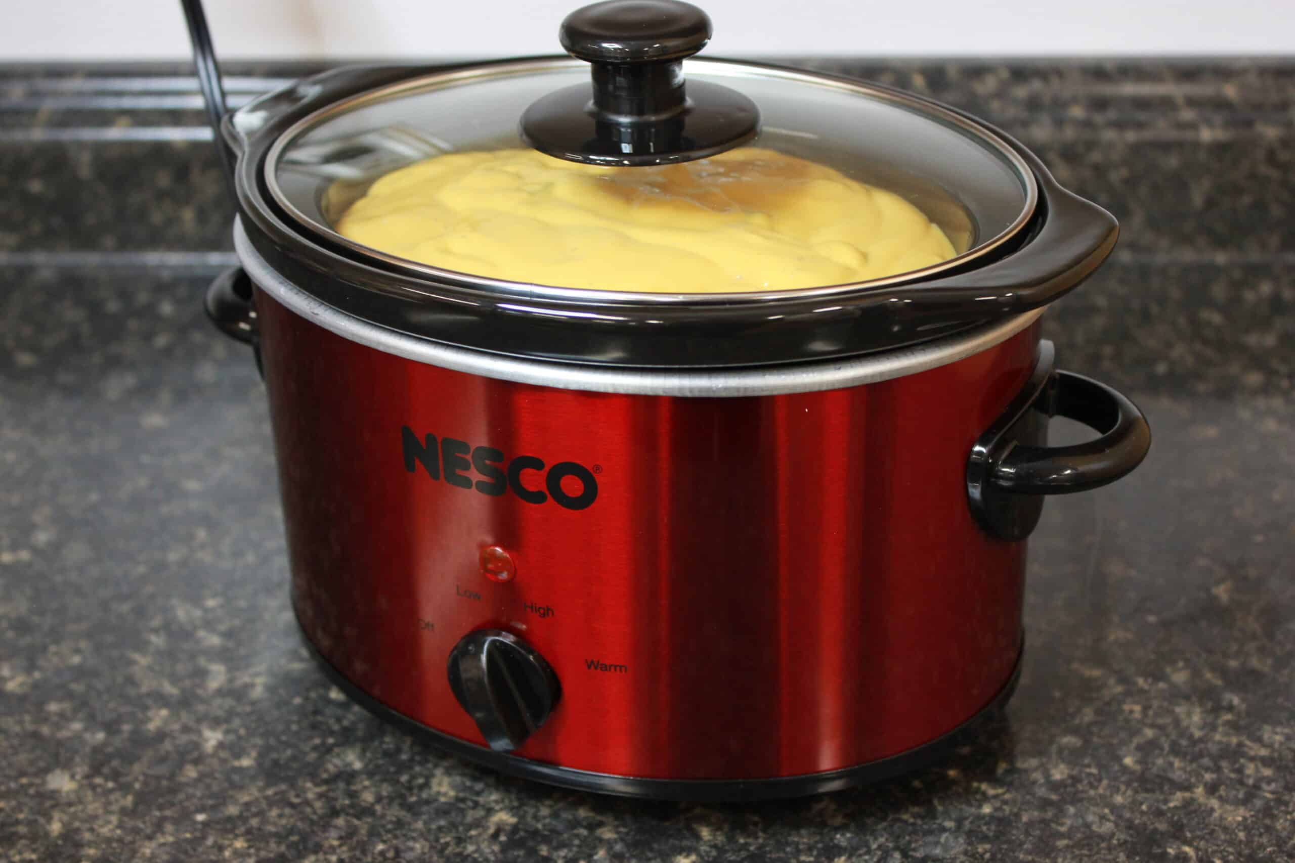 6 Qt. Analog Metallic Red Slow Cooker | NESCO®