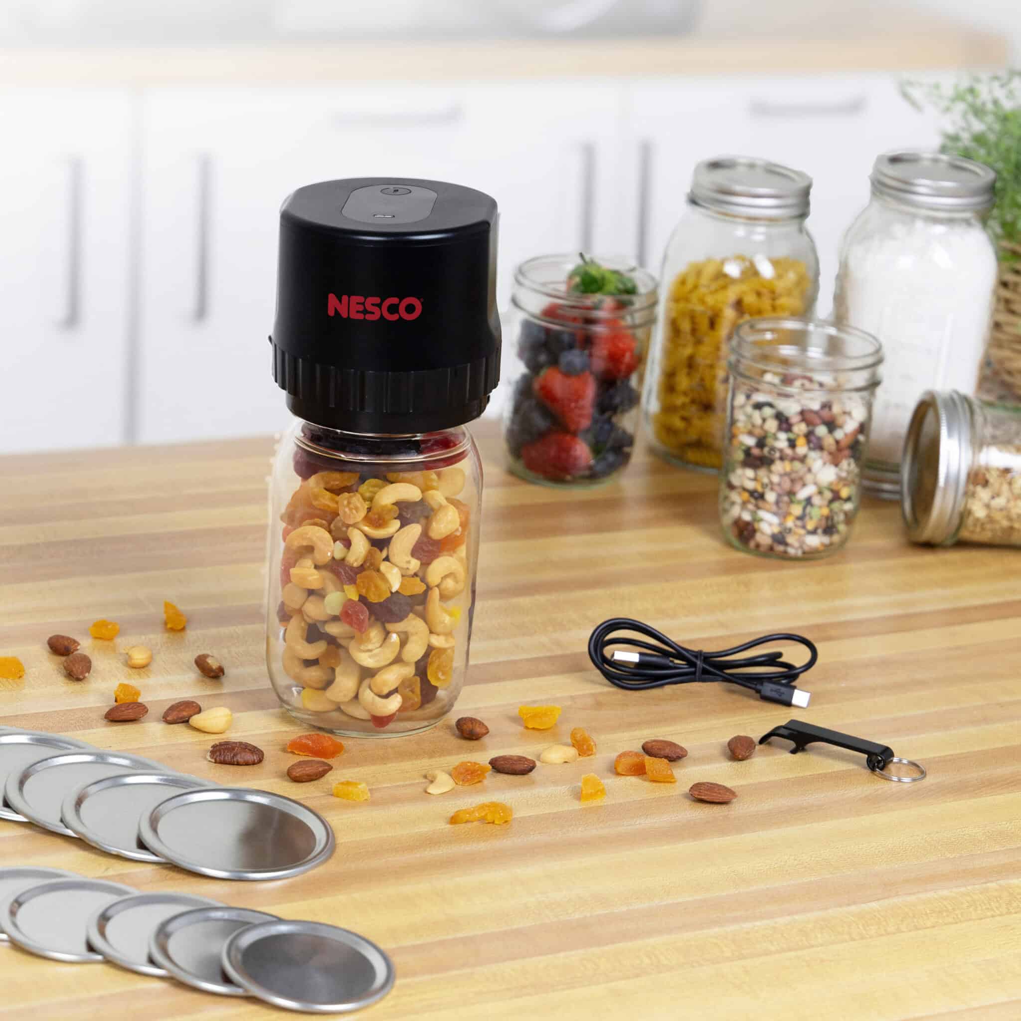 Electric Mason Jar Vacuum Sealer NESCO