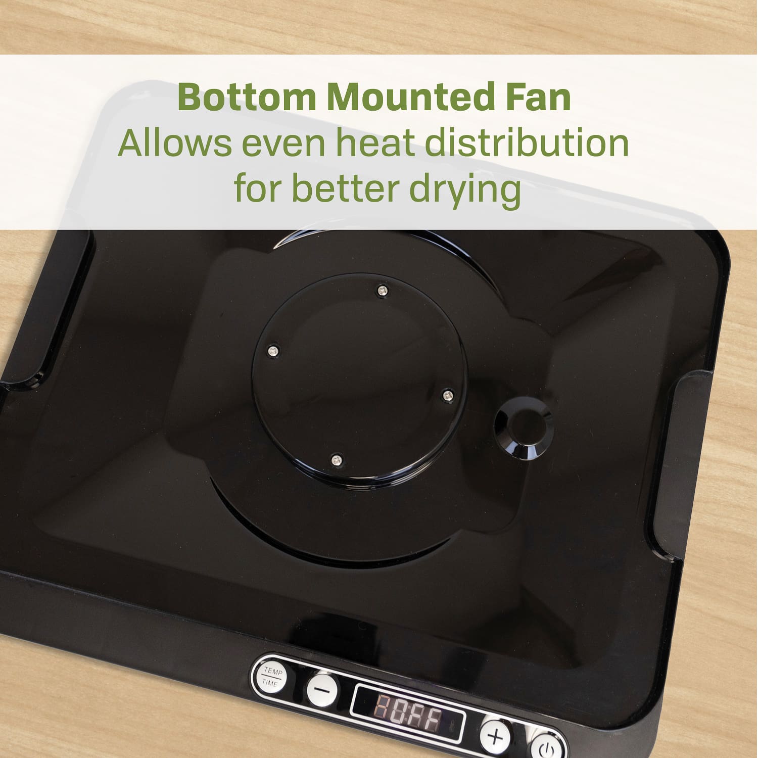 Digital 5 Rectangular Clear Tray Dehydrator FD-5TC - Image 5