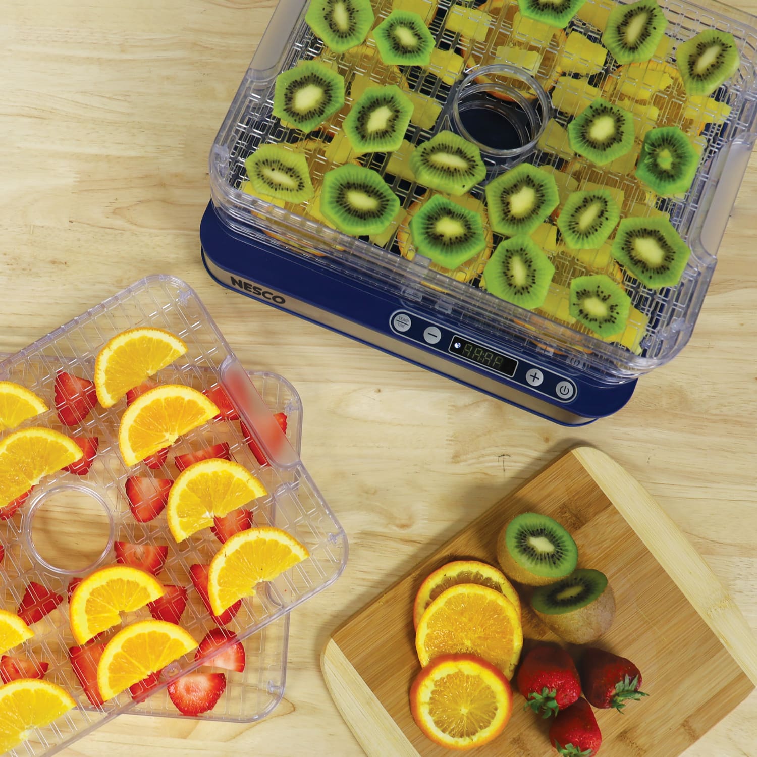 Digital 5 Rectangular Clear Tray Dehydrator FD-5TC - Image 8