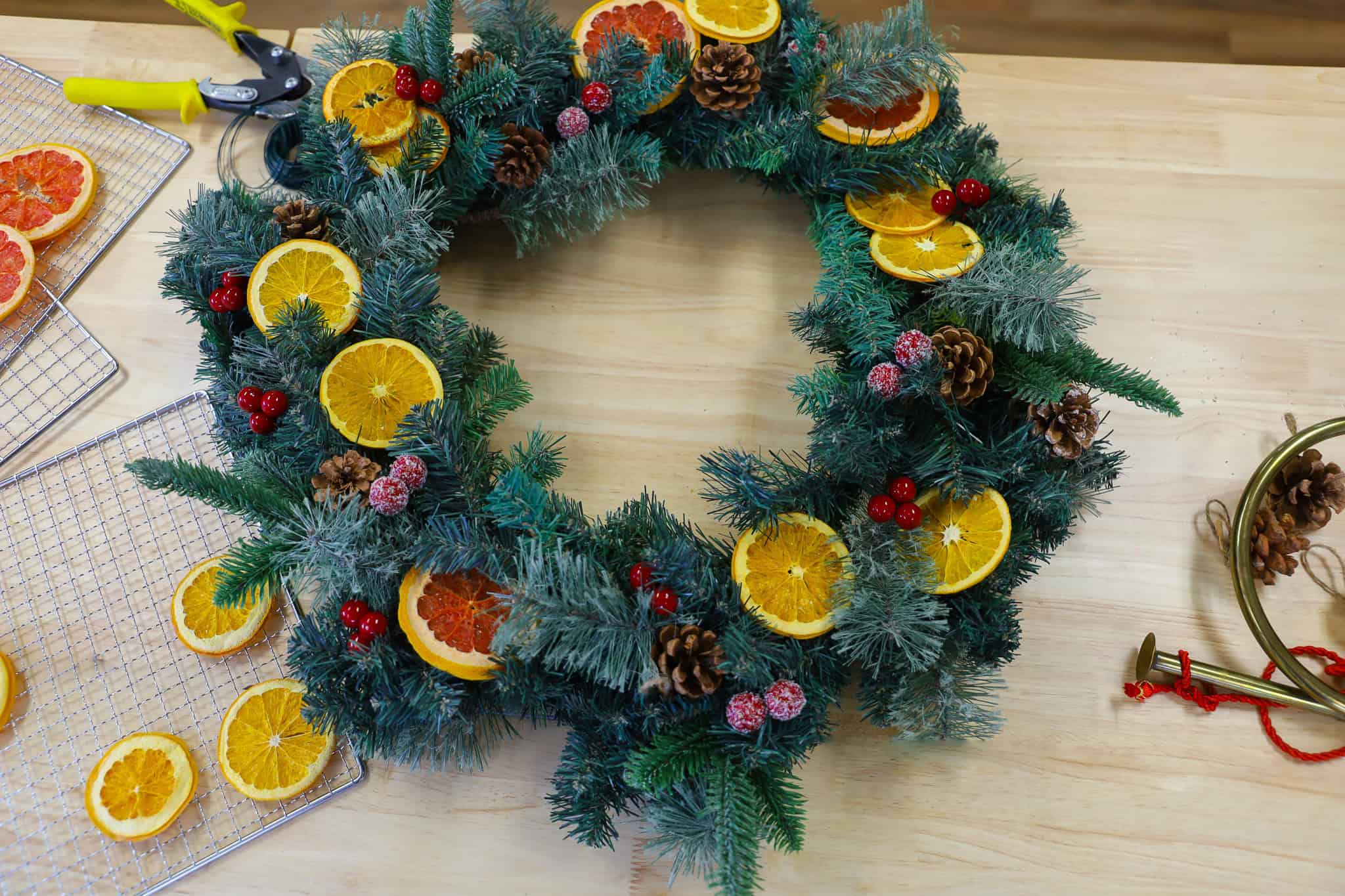 Read more about the article How to Dehydrate Oranges & Grapefruits for a Bright, Festive Wreath