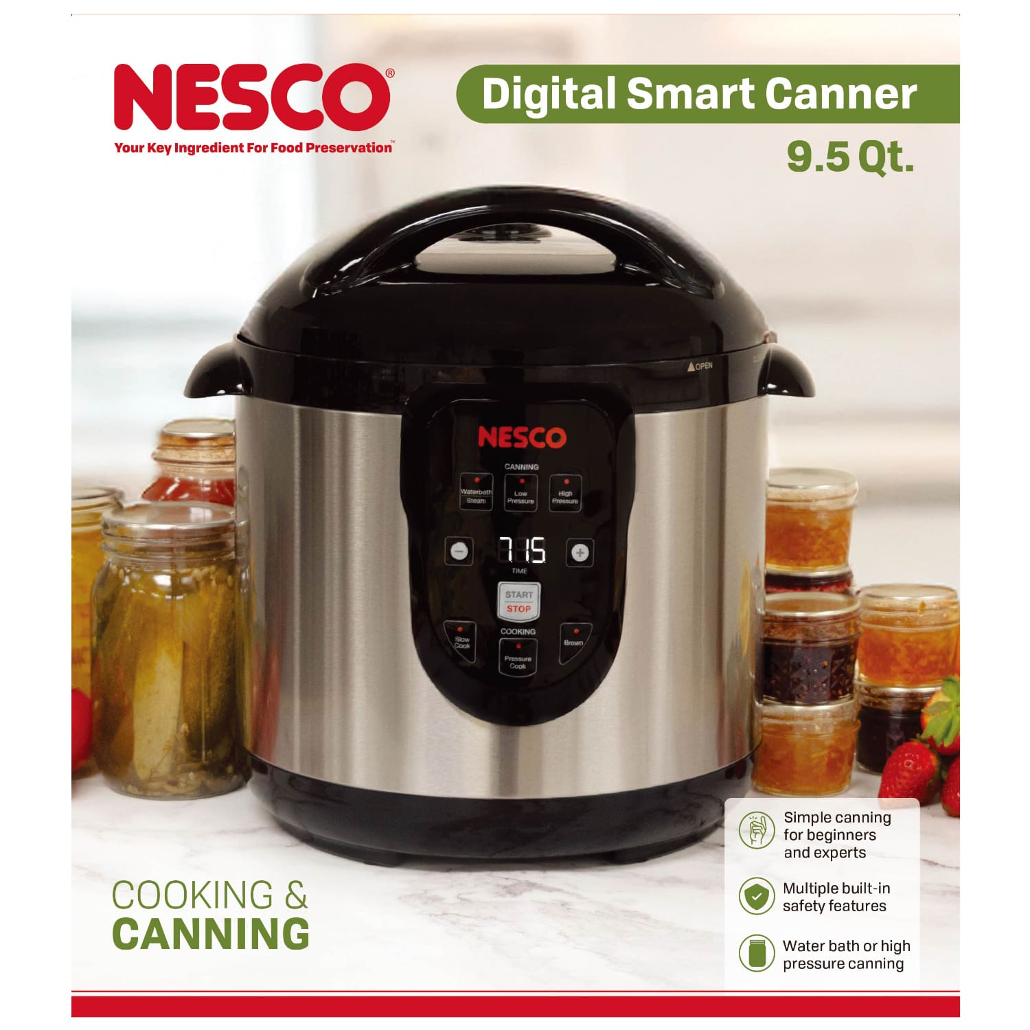 9.5 Qt. Digital Smart Canner NPC-9 - Image 15