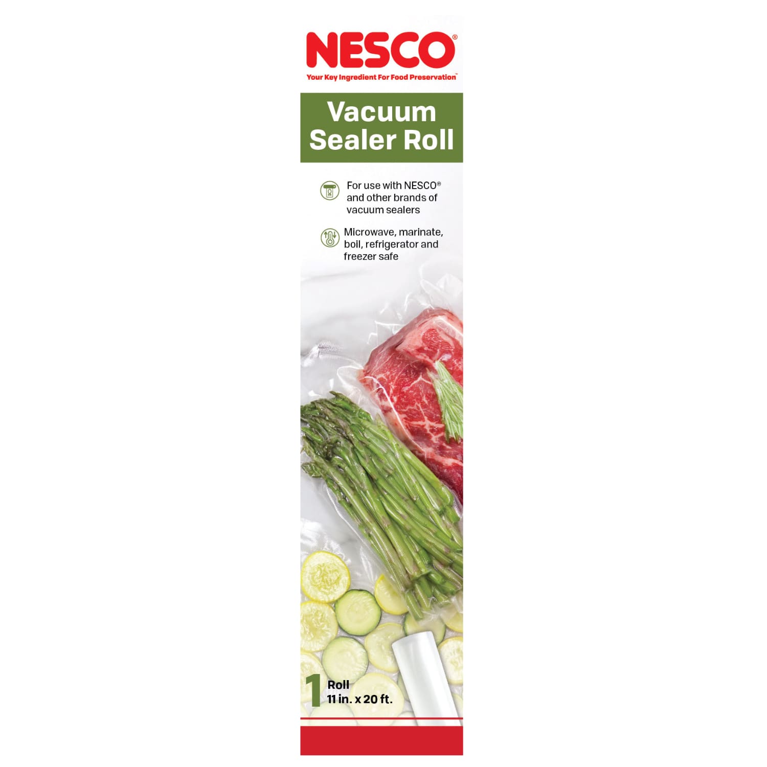 Vacuum Sealer Roll - 1PK (11″ x 20′) - Image 11